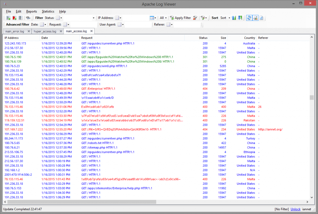 Apache Logs Viewer gallery image