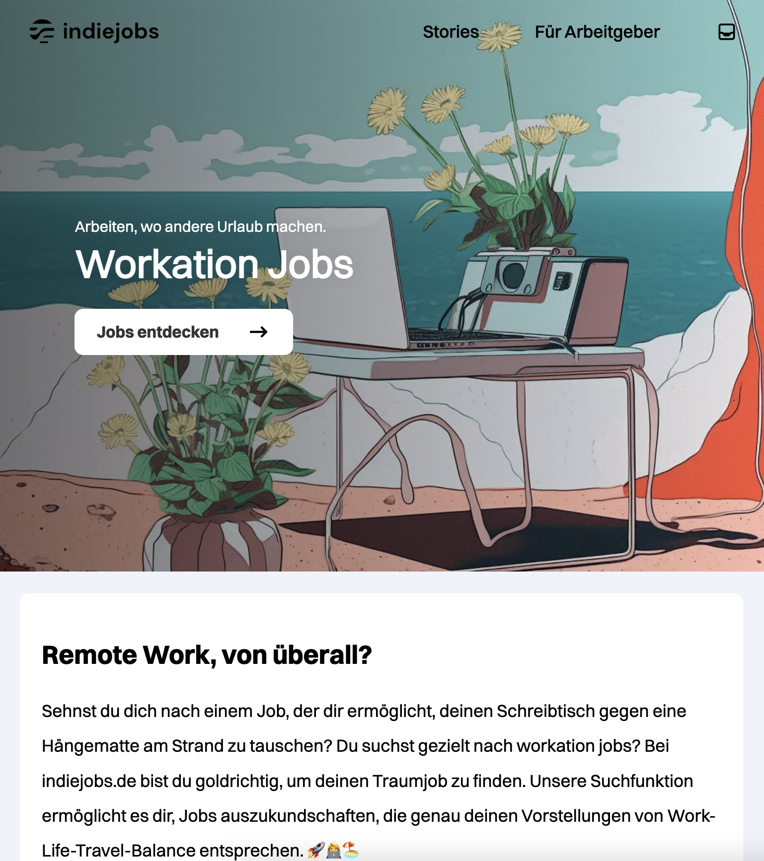 indiejobs.de - 利益のある仕事のためのジョブボードメディア1