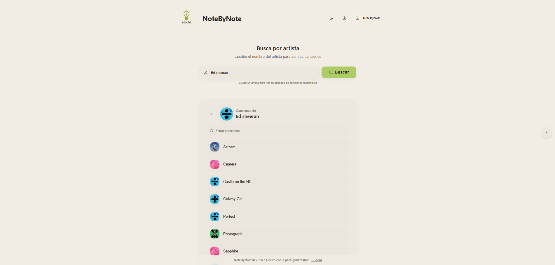 NoteByNote gallery image