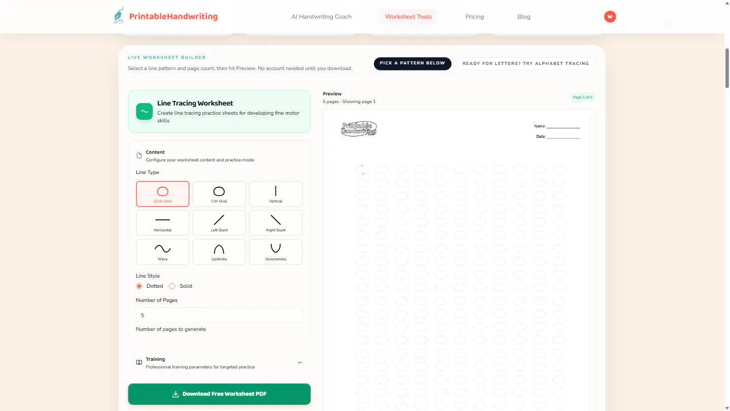 PrintableHandwriting gallery image