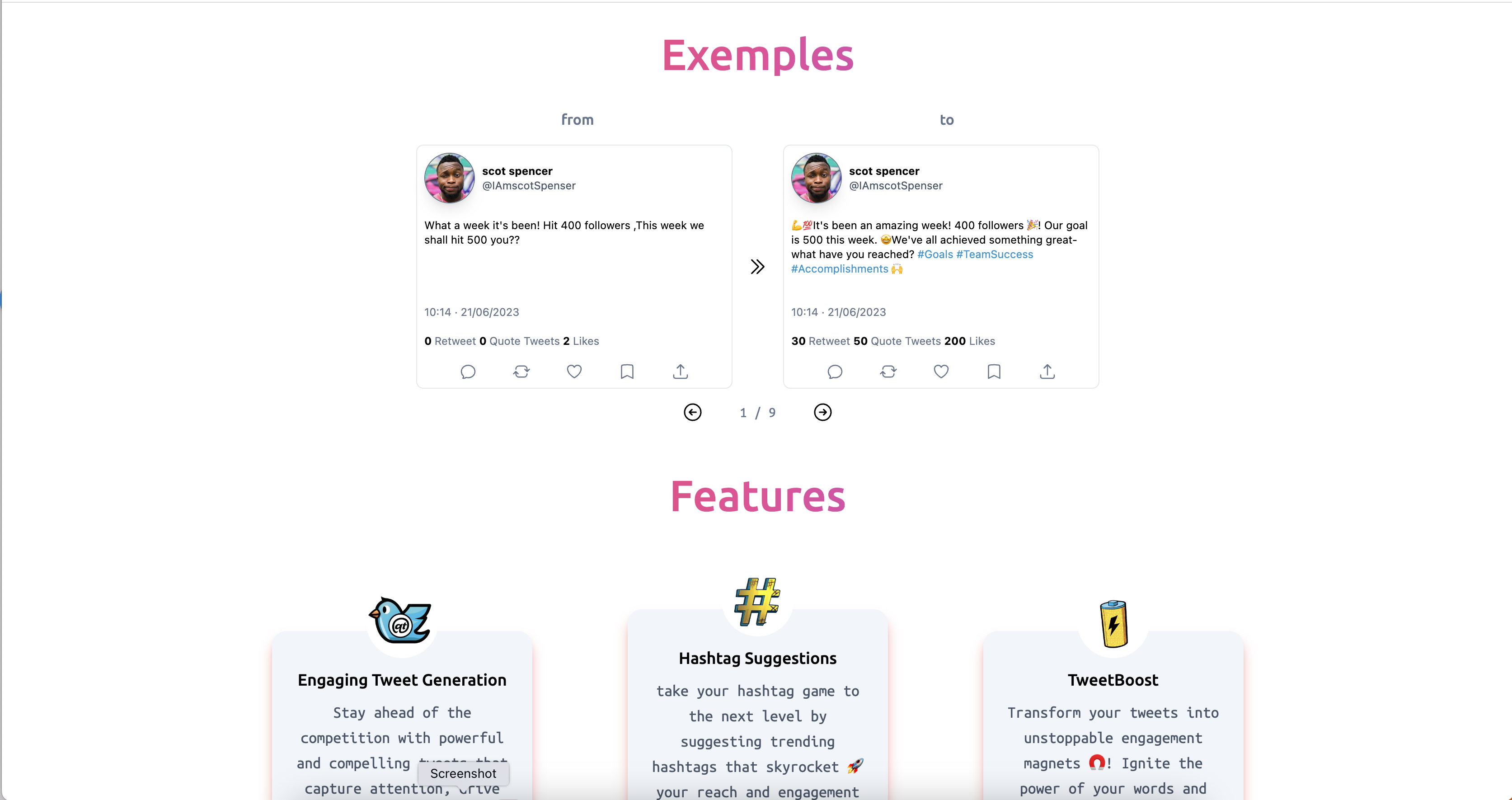 Mídia 3 de o galinheiro - Gerar tweets atraentes com ai