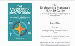 The Engineering Manager's How-To Guide media 2