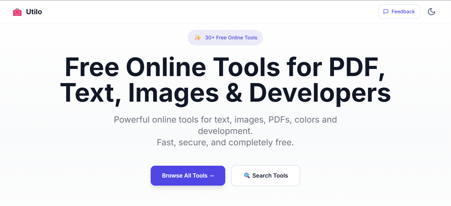 Utilo - Product Hunt launch logo and brand identity