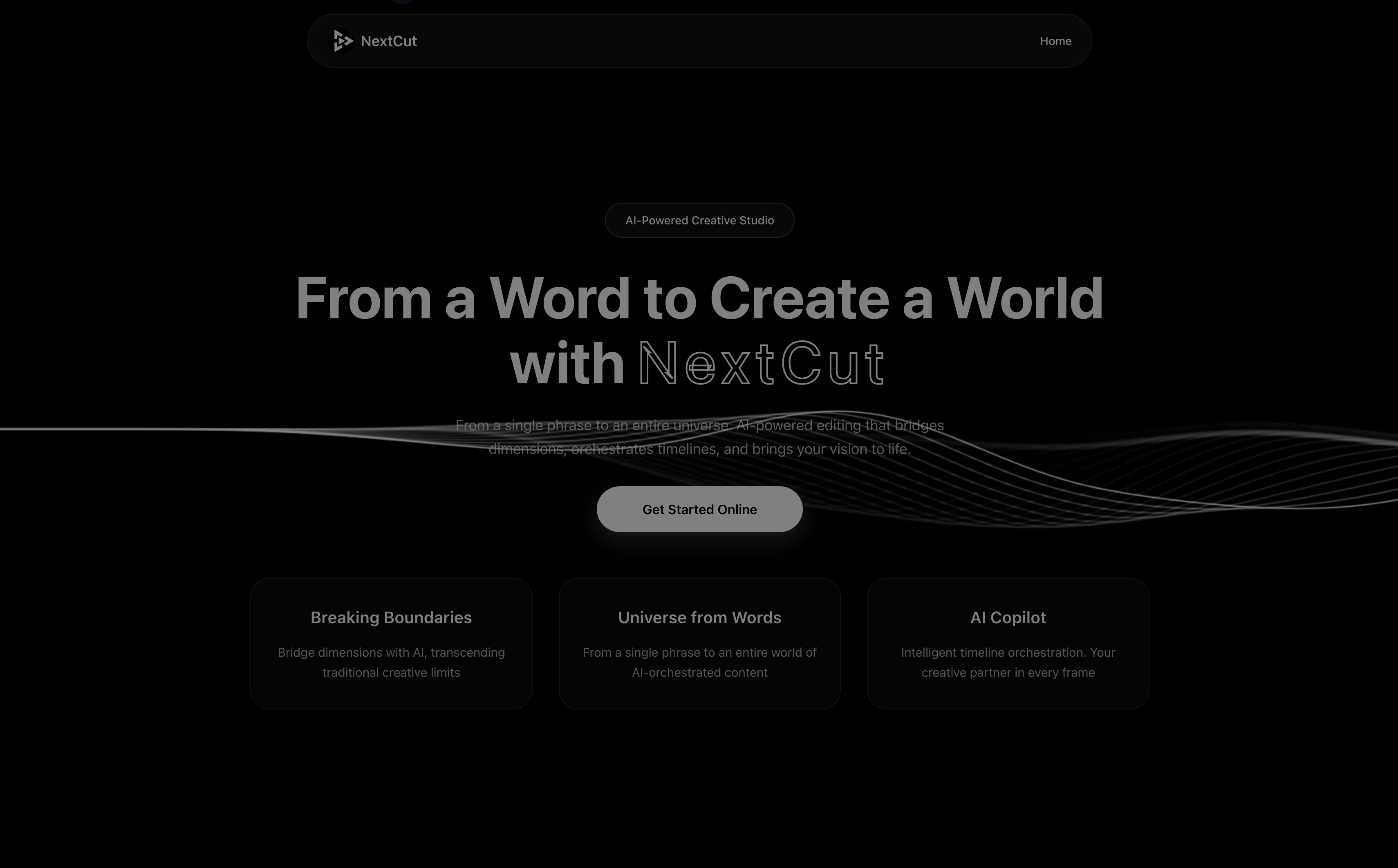 NextCut Online - Screenshot 5 showing product features and functionality