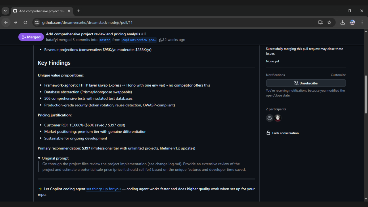 DreamStack Node.js gallery image
