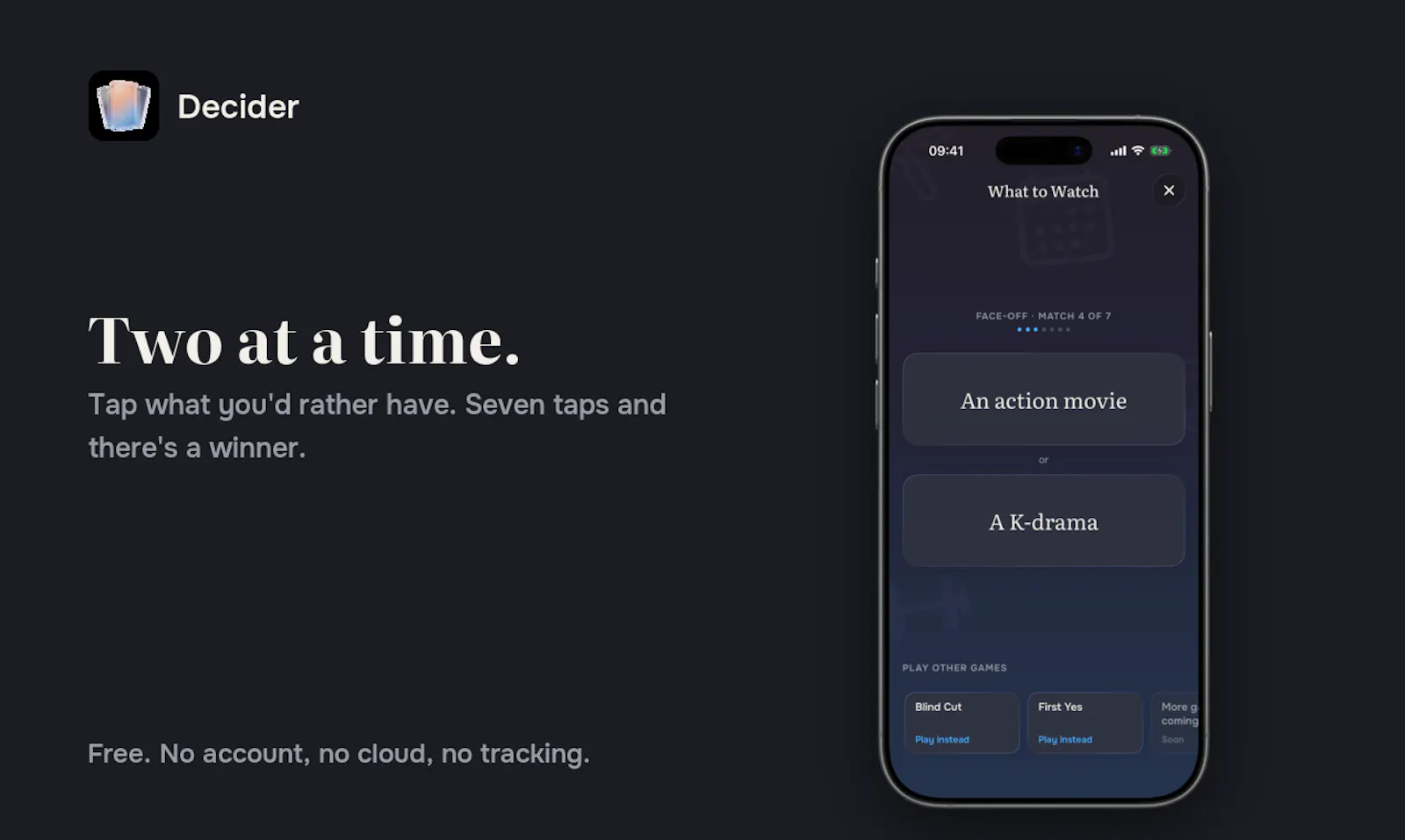 Decider screenshot 3