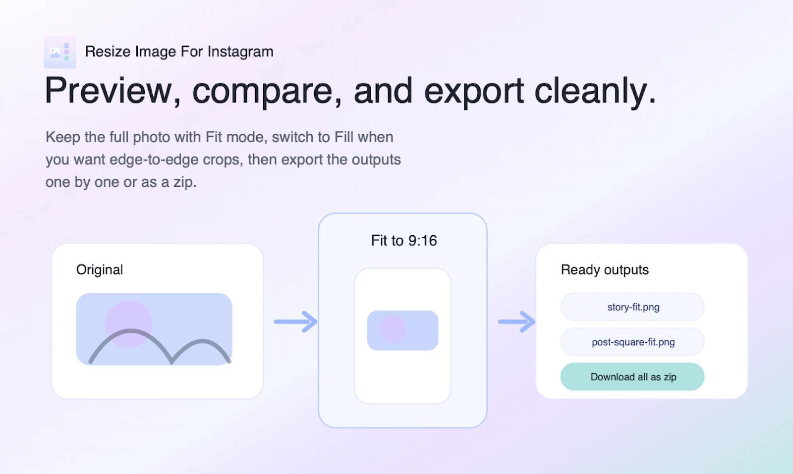 Resize Image For Instagram screenshot 1