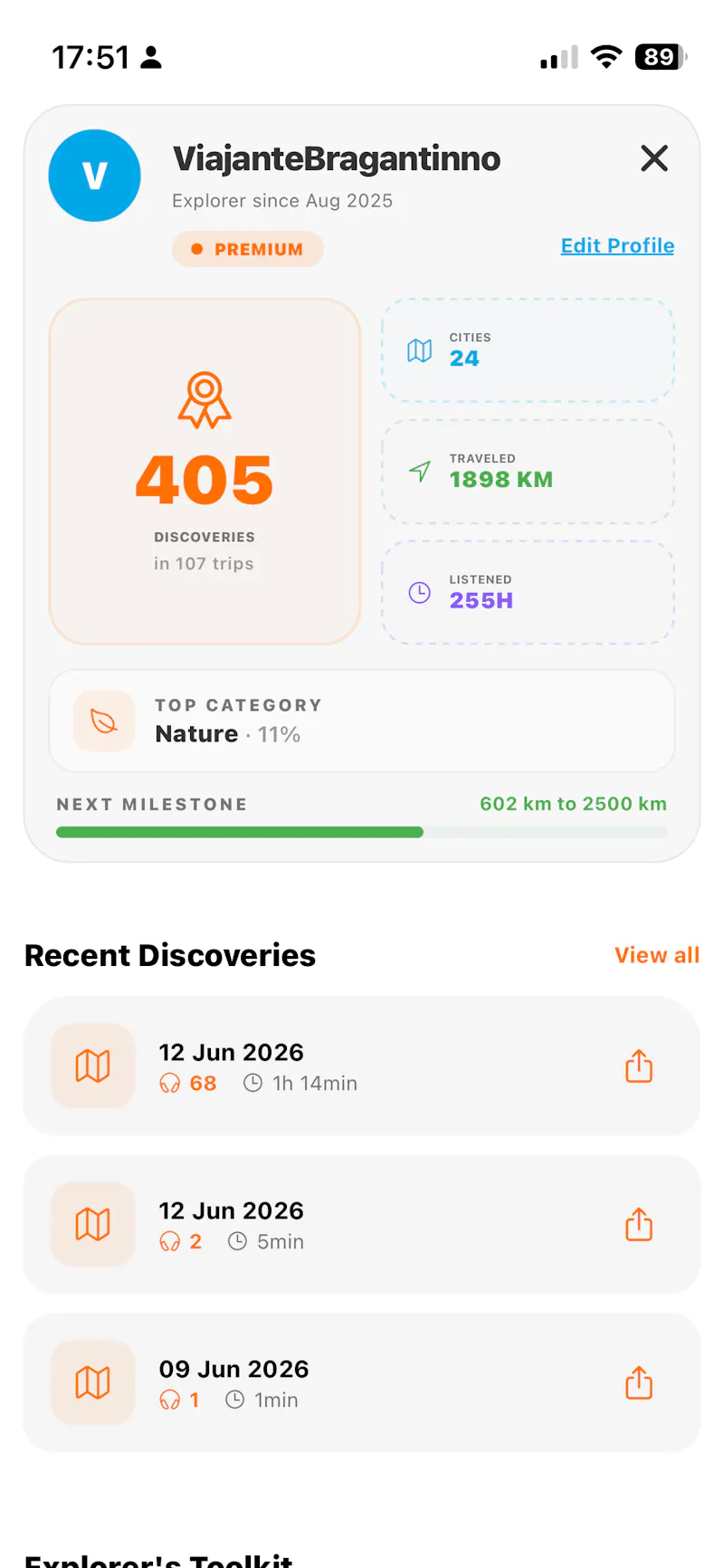 Tuggi: Self-Guided Audio Tour screenshot 8