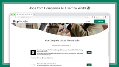 Shopify Jobs gallery image