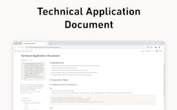 Notion Technical Application Document media 1
