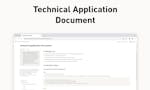 Notion Technical Application Document image