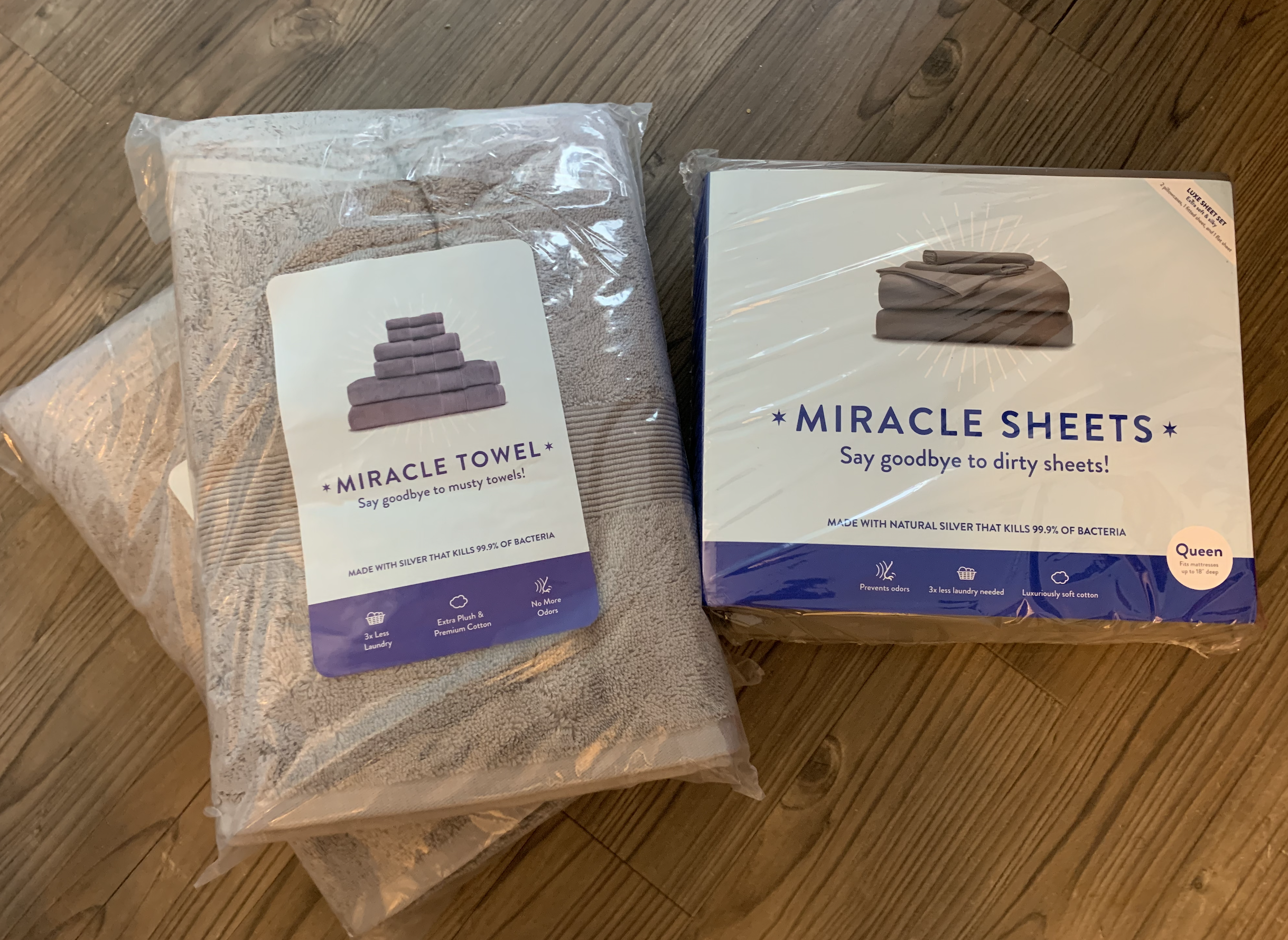 Miracle - Sheets & towels infused with anti-bacterial silver