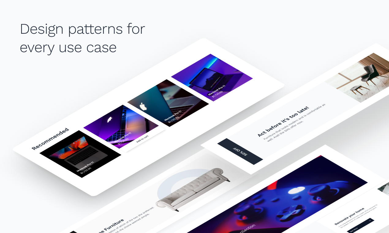 Ecommerce UI Kit gallery image