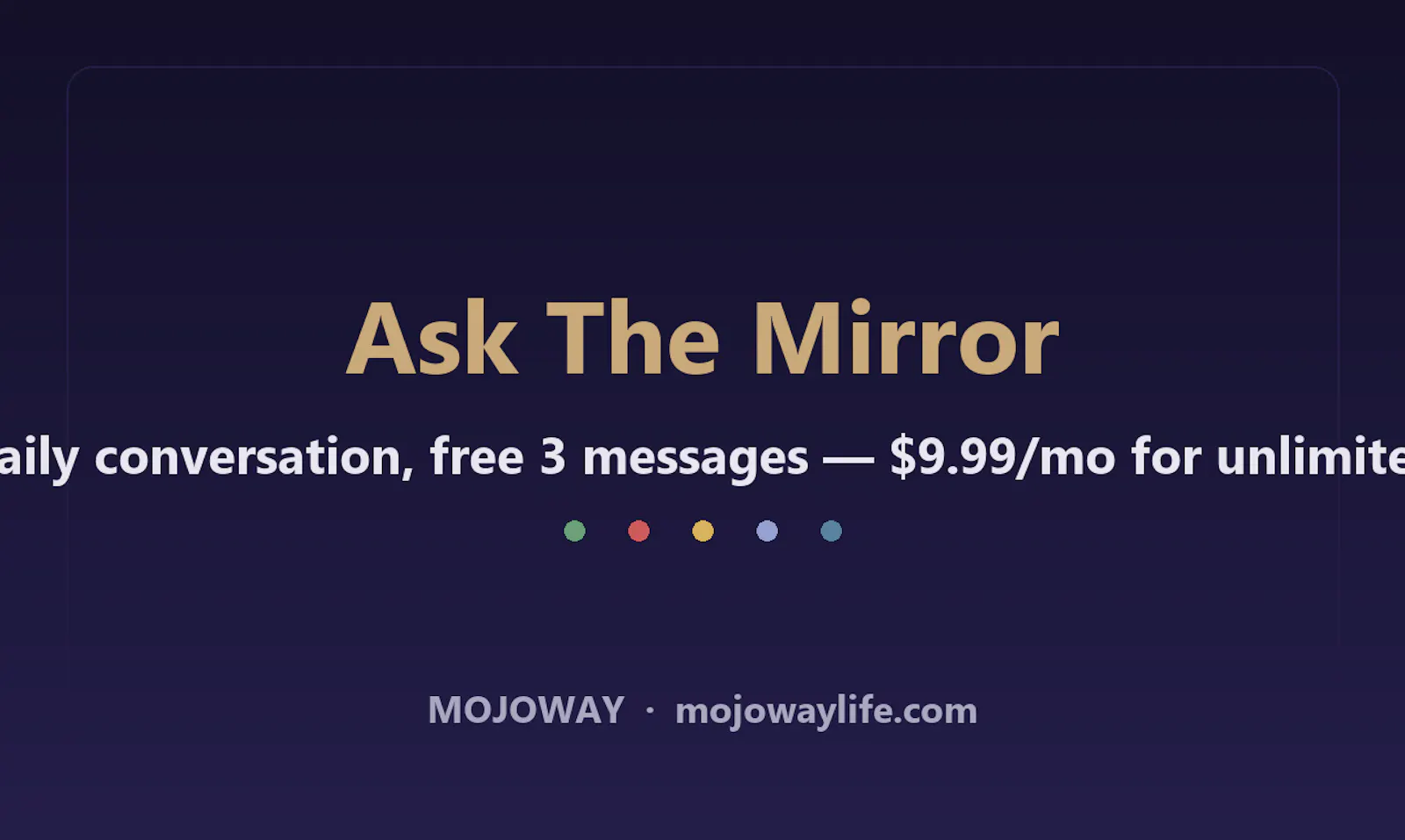 MOJOWAY screenshot 2