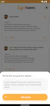 LyriTunes - AI Generated Lyrics gallery image
