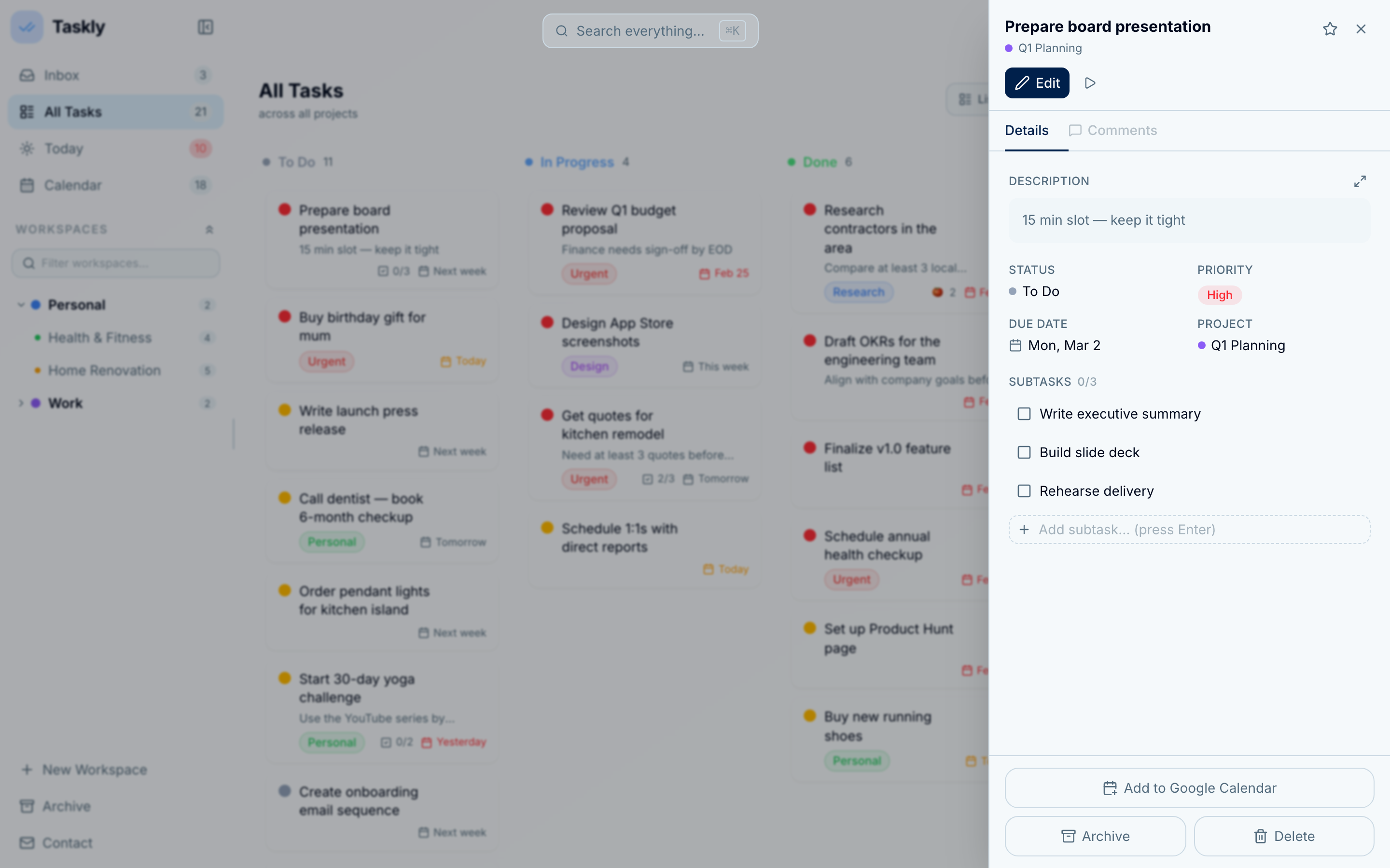 Taskly gallery image