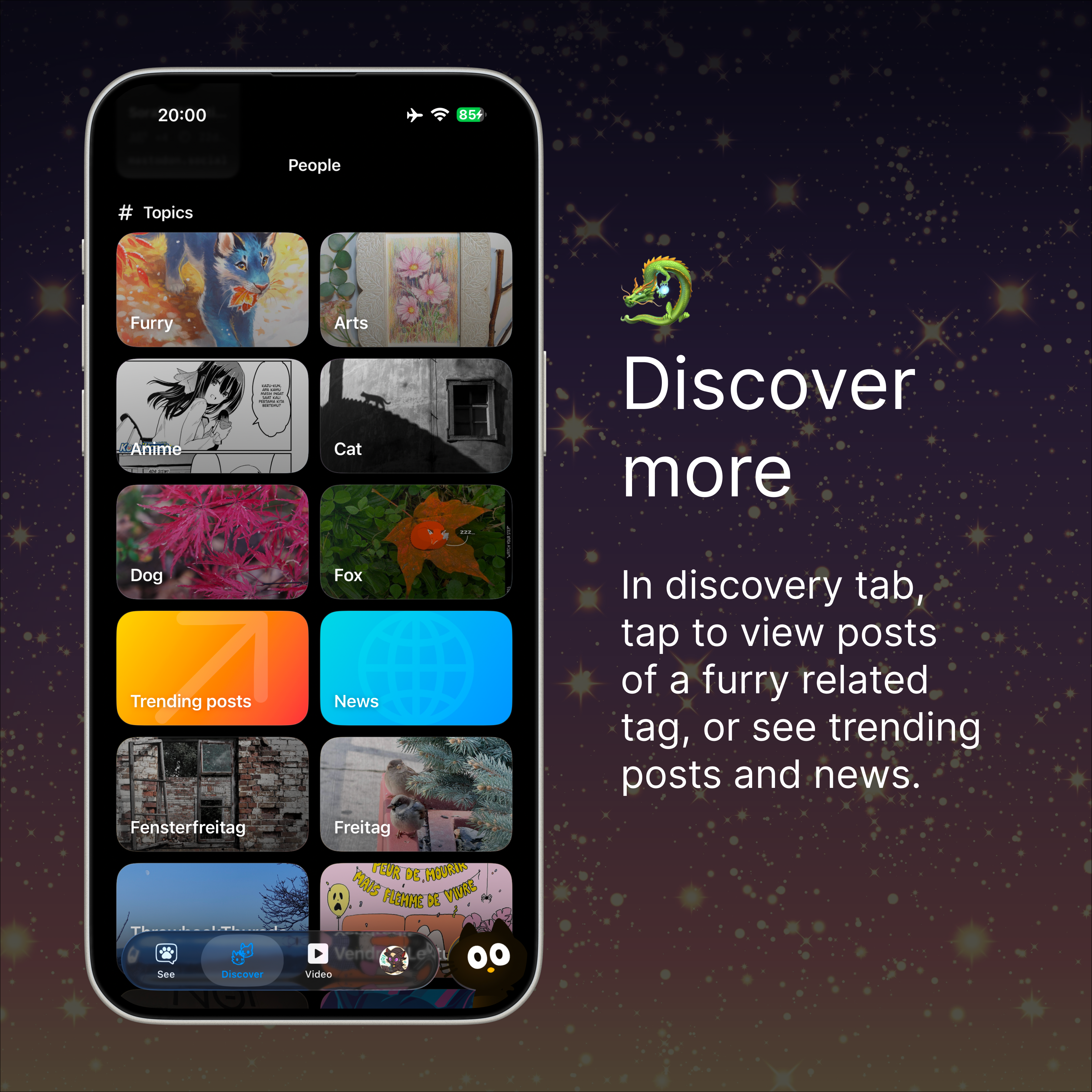 Fursona: Mastodon Social app for Furries gallery image