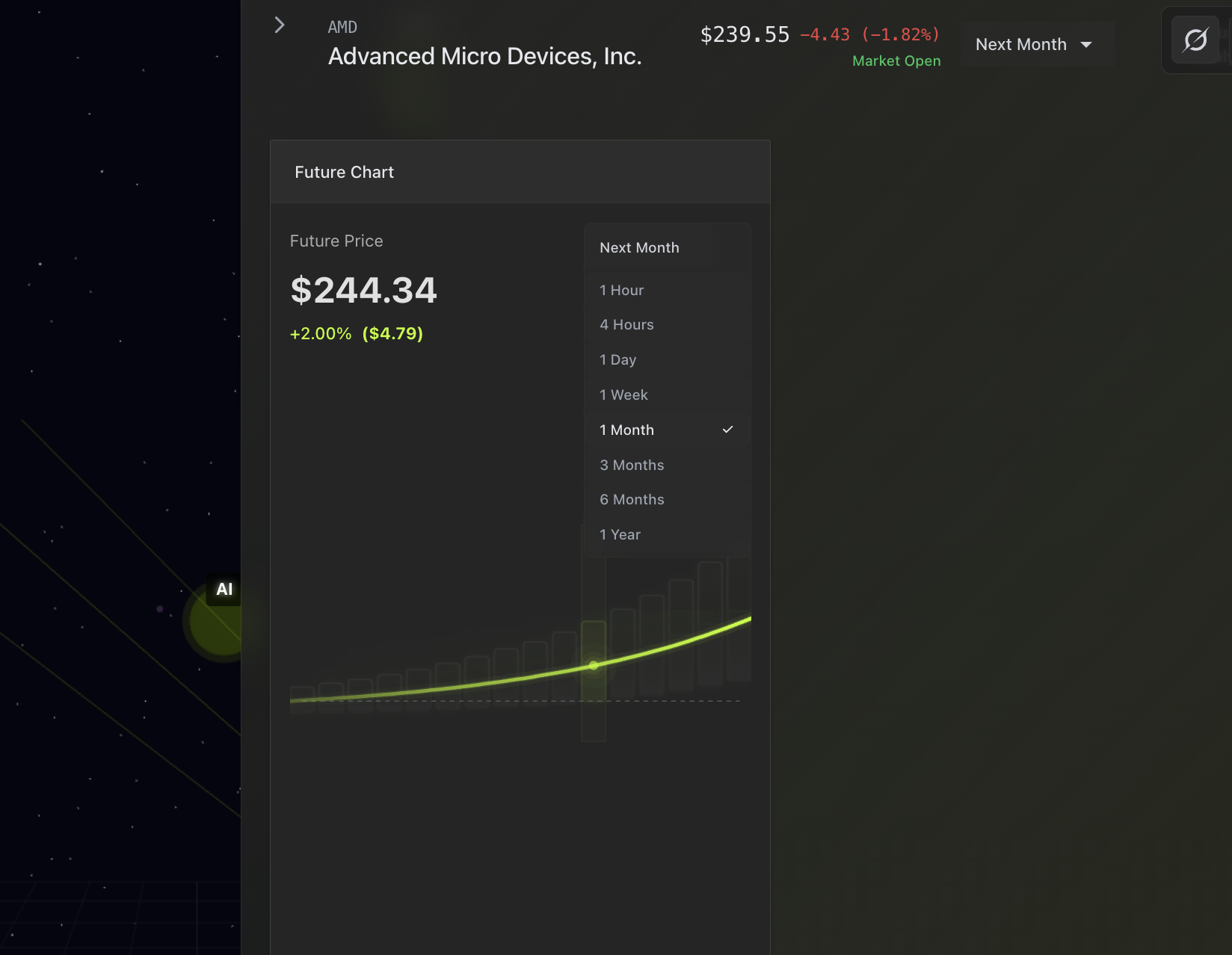 Prophecy - Screenshot 4 showing product features and functionality