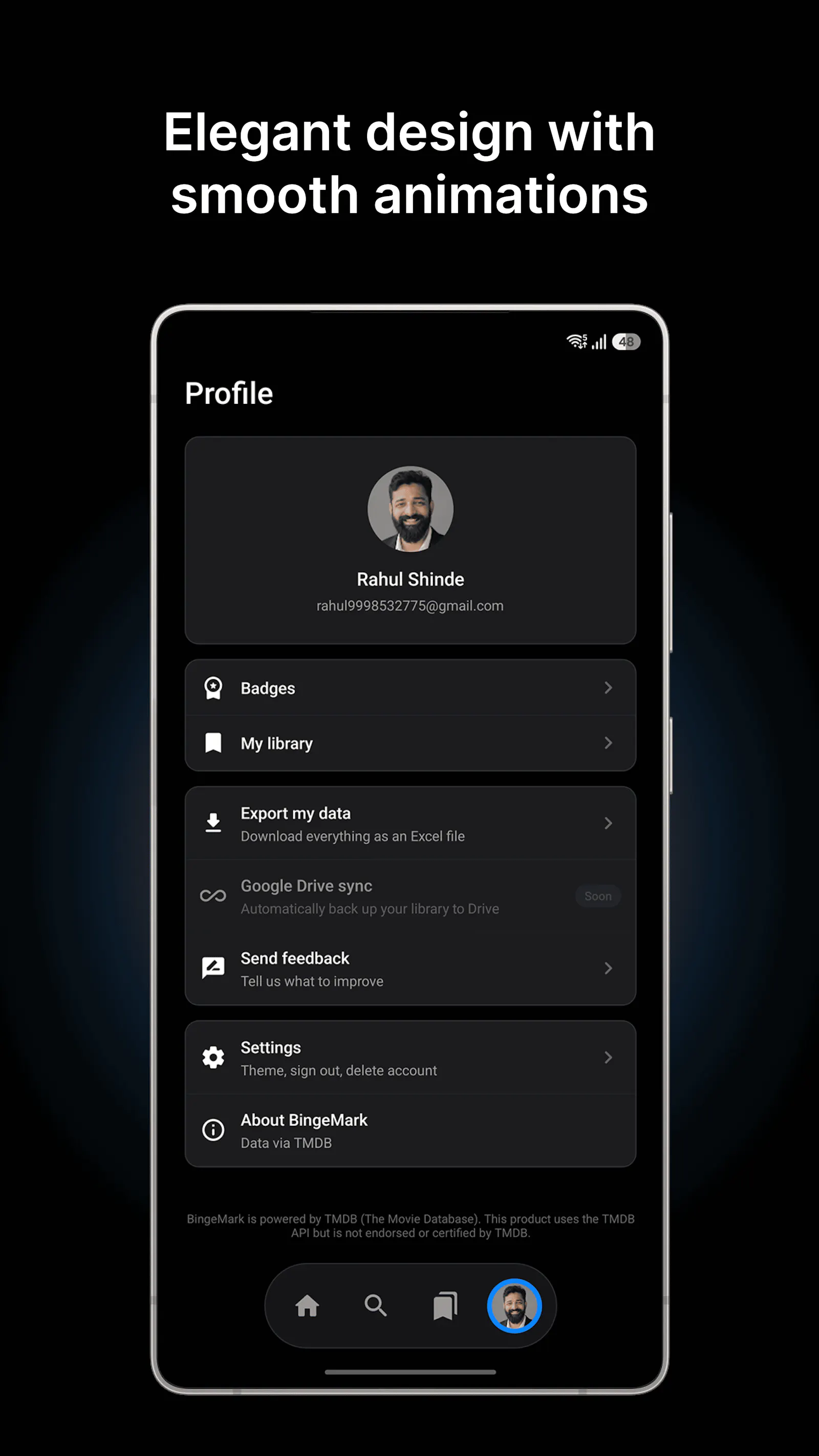 BingeMark: Movie, TV & Anime Tracker screenshot 6
