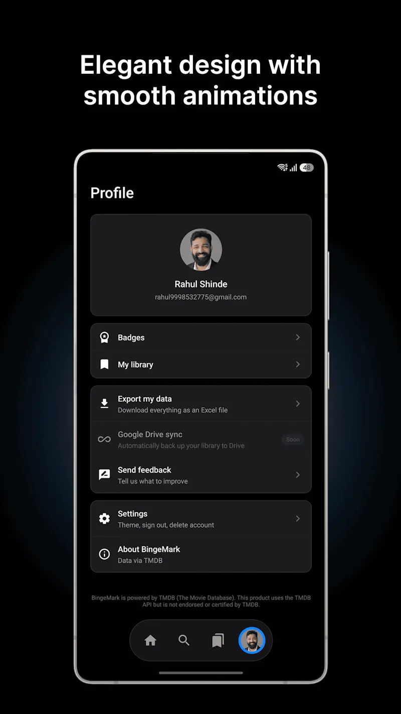 BingeMark: Movie, TV & Anime Tracker screenshot 6