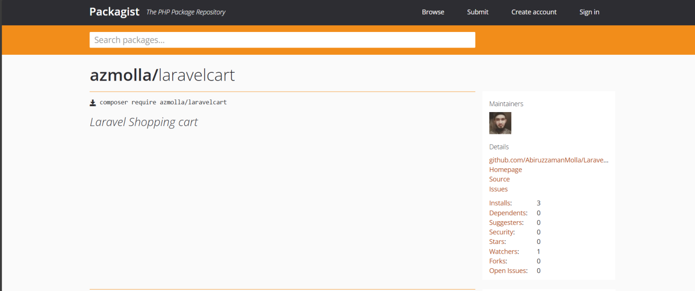 Laravel Shopping Cart