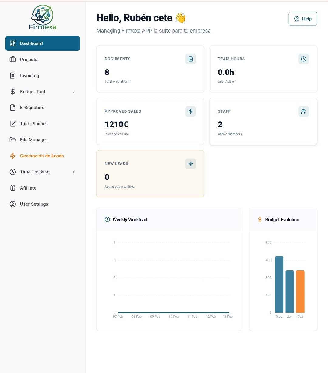 Firmexa signatures, time tracking & invo gallery image