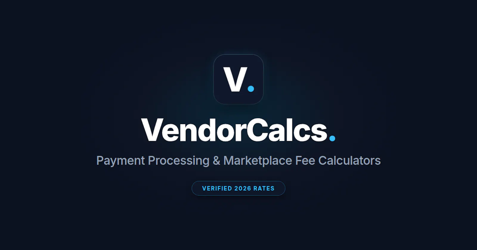 VendorCalcs screenshot 1