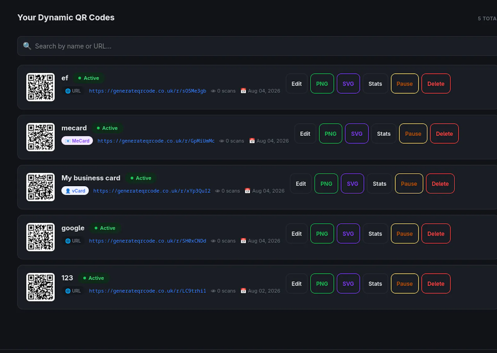 generateqrcode.co.uk screenshot 6