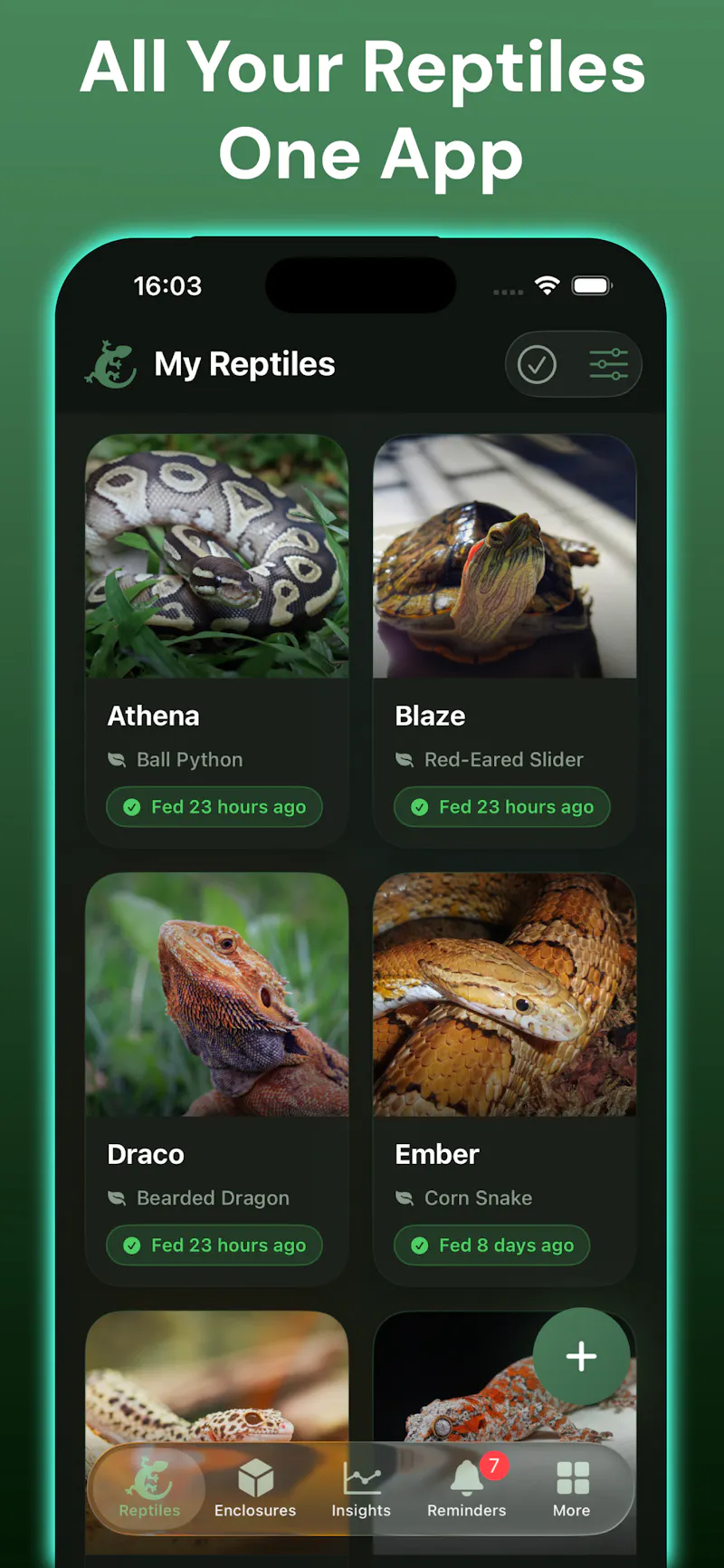 Exotic Reptile Care screenshot 2