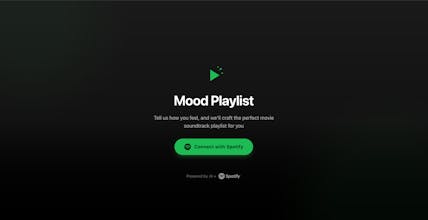 AI Powered Spotify Playlist Creator gallery image