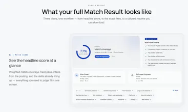 MatchResume.ai gallery image