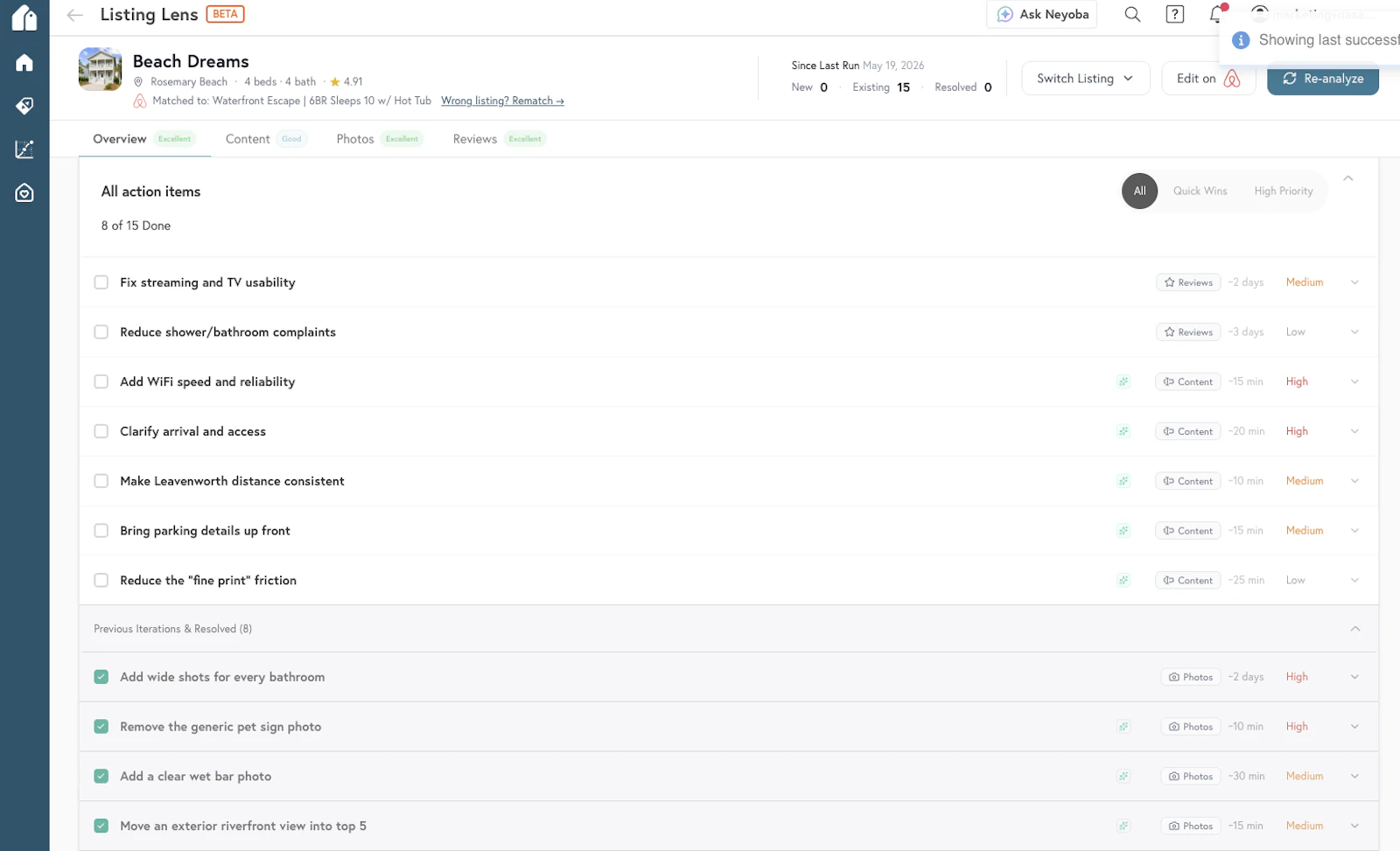 Listing Lens screenshot 7