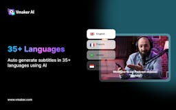 AI Subtitle Generator by Vmaker AI media 1