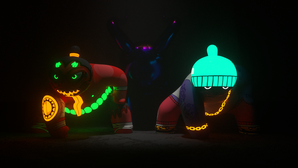 SUPERGIRO: The Great Glow & Fluo Art Toy gallery image