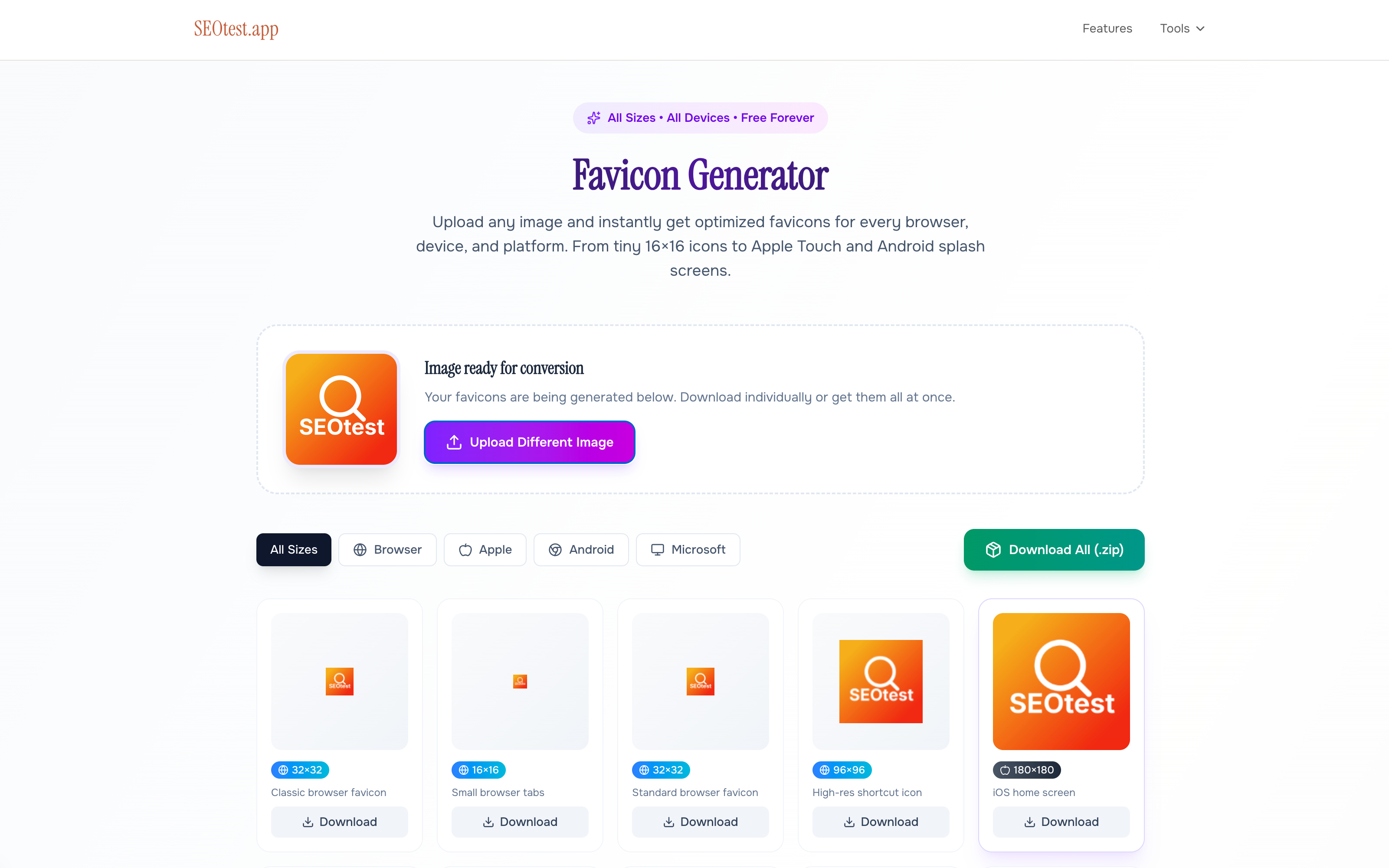 SEOtest — Free On‑Page Audits + Tools gallery image
