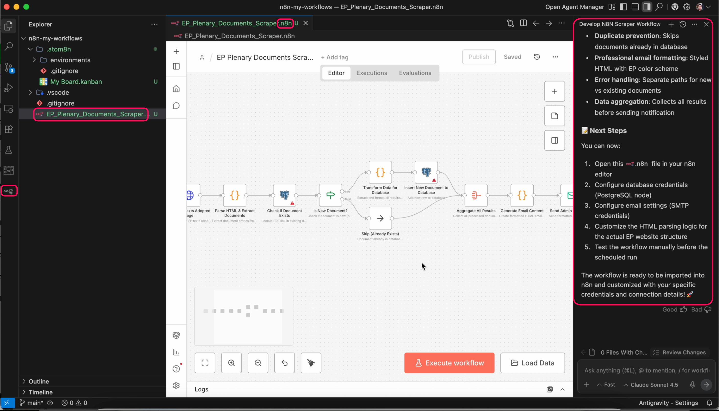 n8n Atom - Screenshot 2 showing product features and functionality