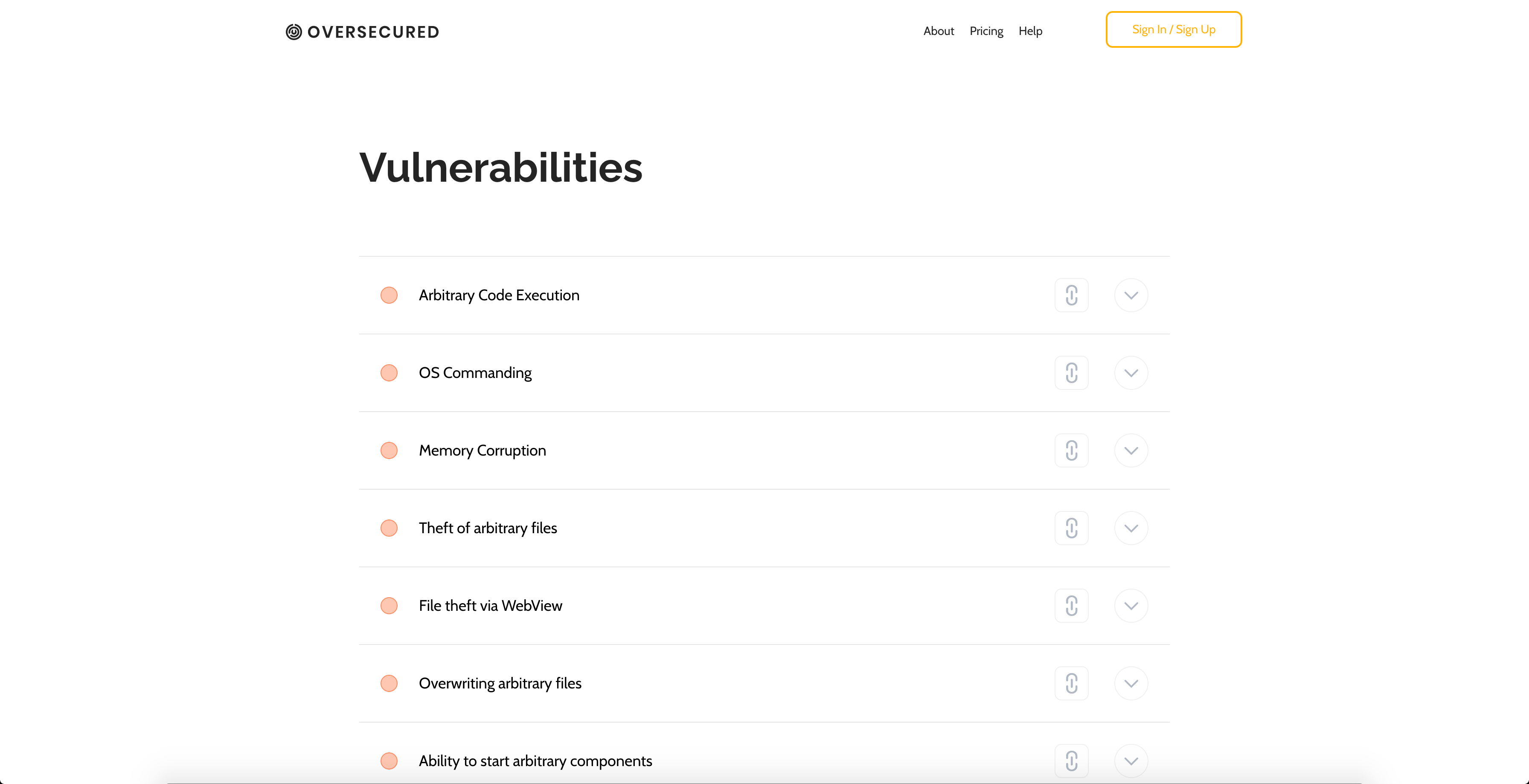 Oversecured gallery image