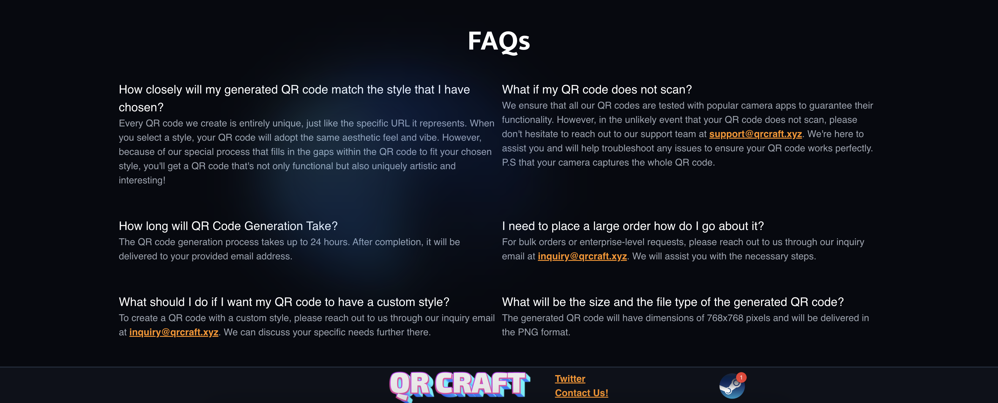Qrcraft media 2