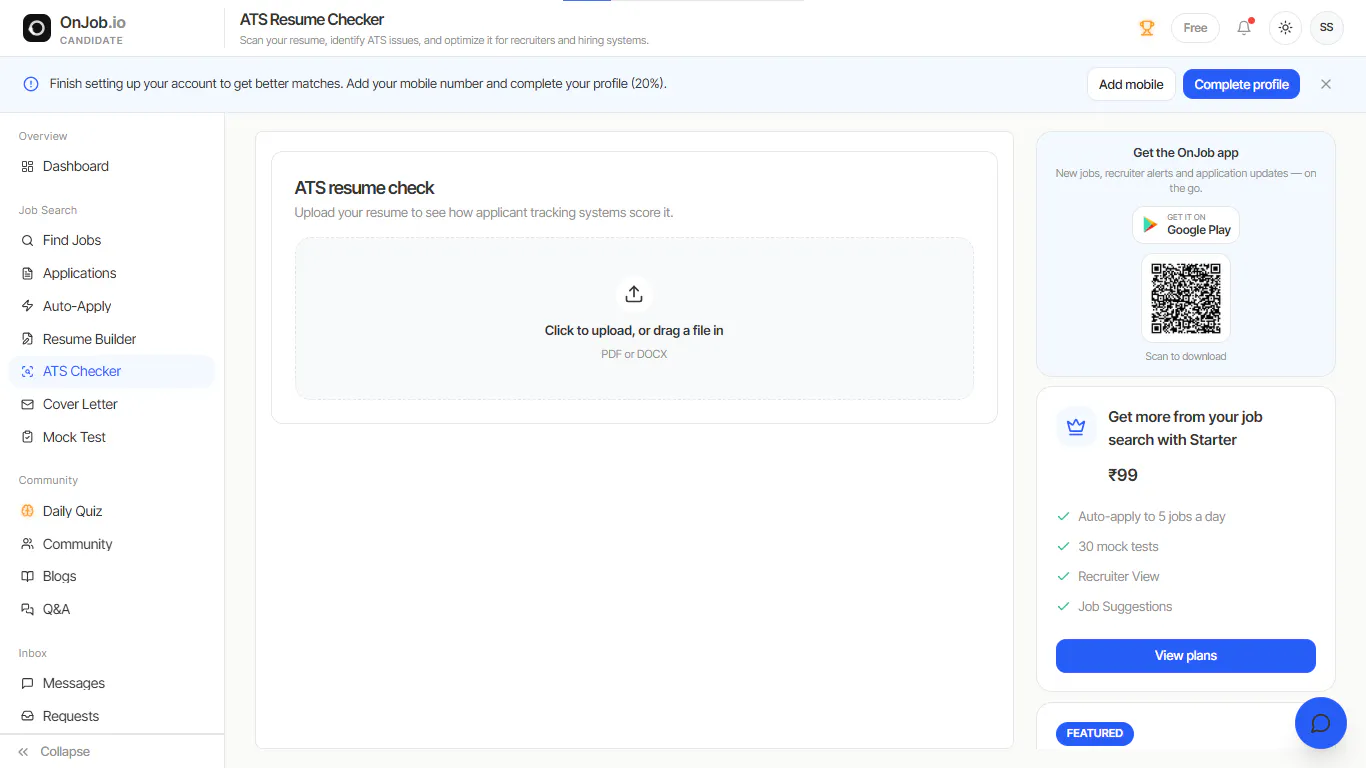 OnJob.io gallery image