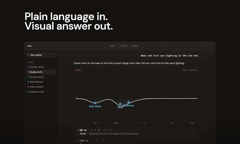 Cue screenshot 2