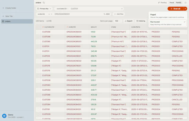 DynoTable screenshot 8