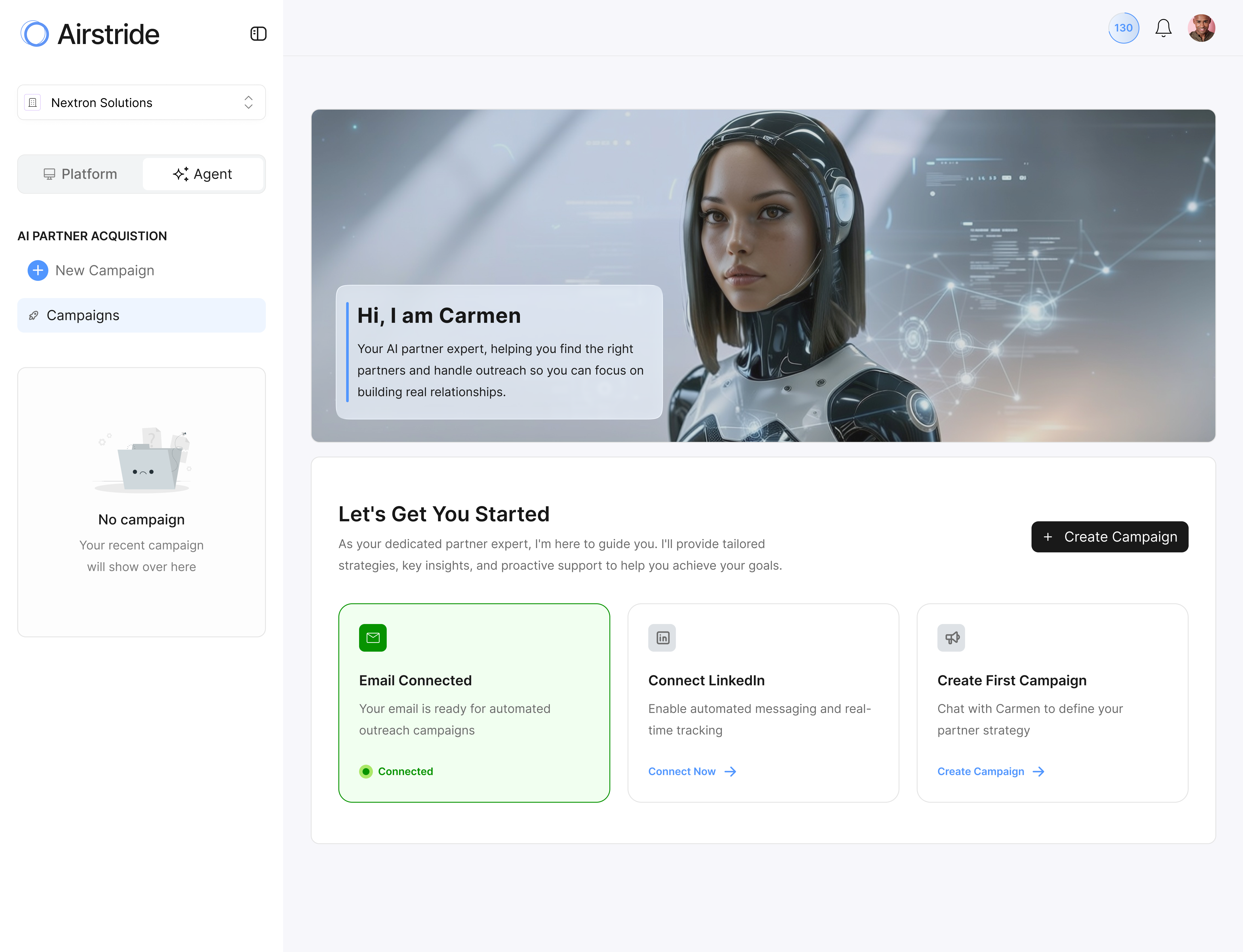 Carmen - Main product screenshot demonstrating key features and user interface