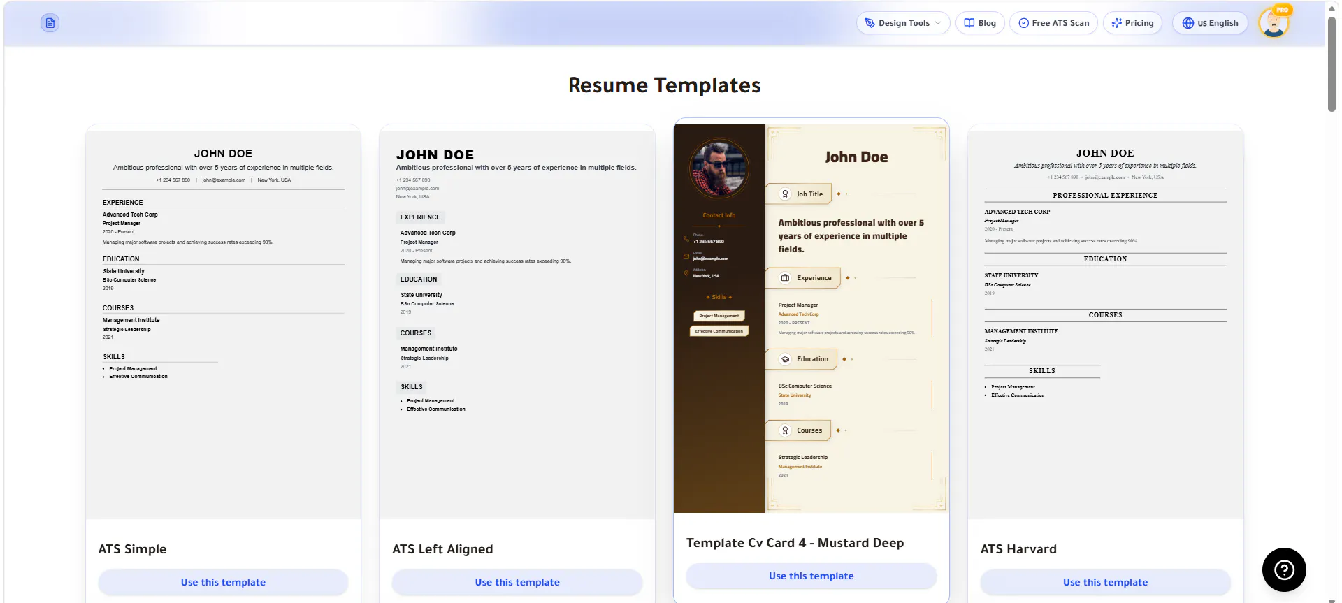 CV Builder gallery image