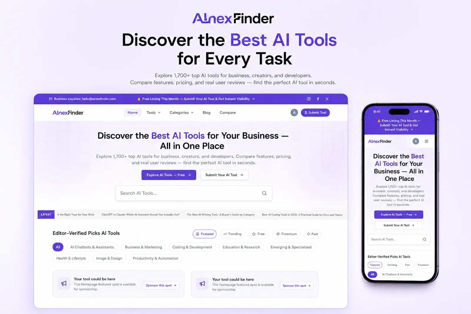 AInexfinder screenshot 1
