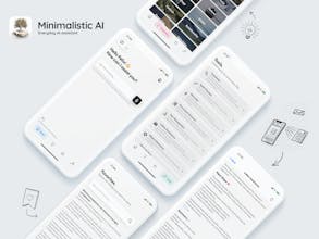 Minimalistic AI gallery image