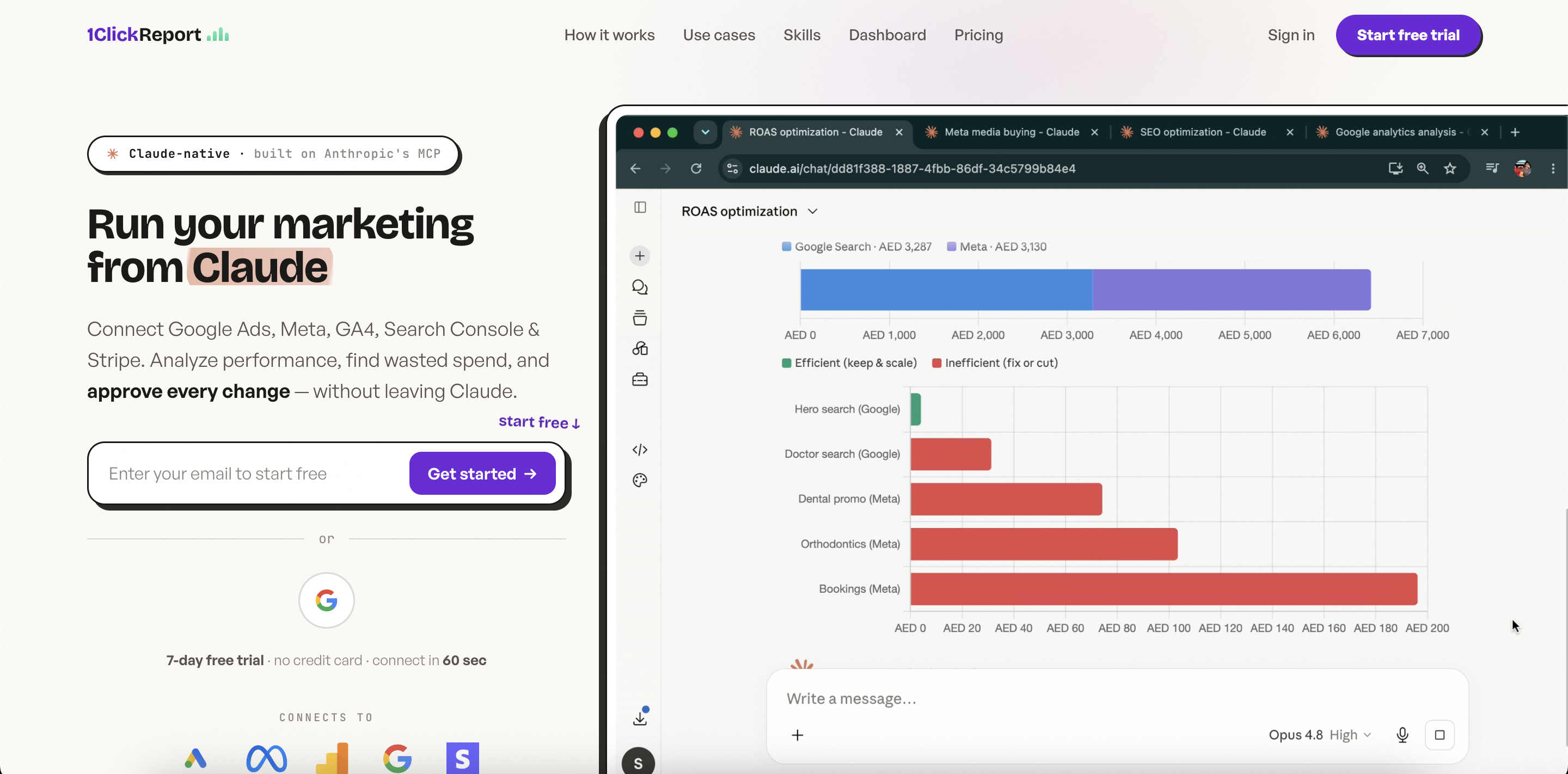 1ClickReport — Marketing AI in Claude gallery image