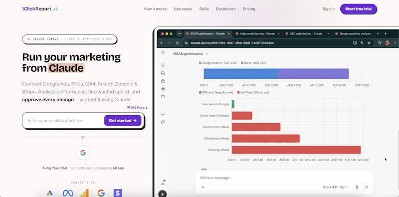 1ClickReport — Marketing AI in Claude screenshot 2