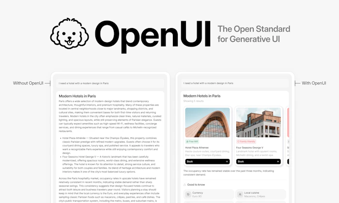 OpenUI产品图