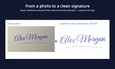 SignDesk gallery image
