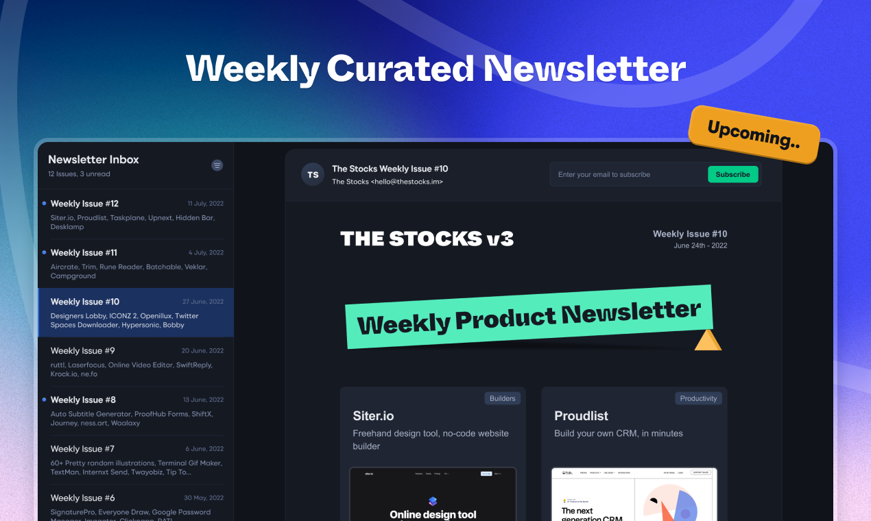 TheStocks v3 media 3